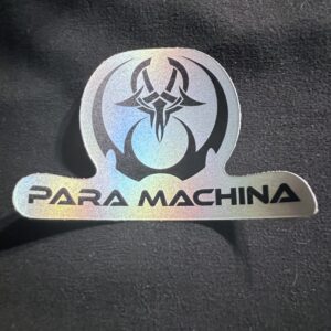Para Machina Holographic Matte Sticker